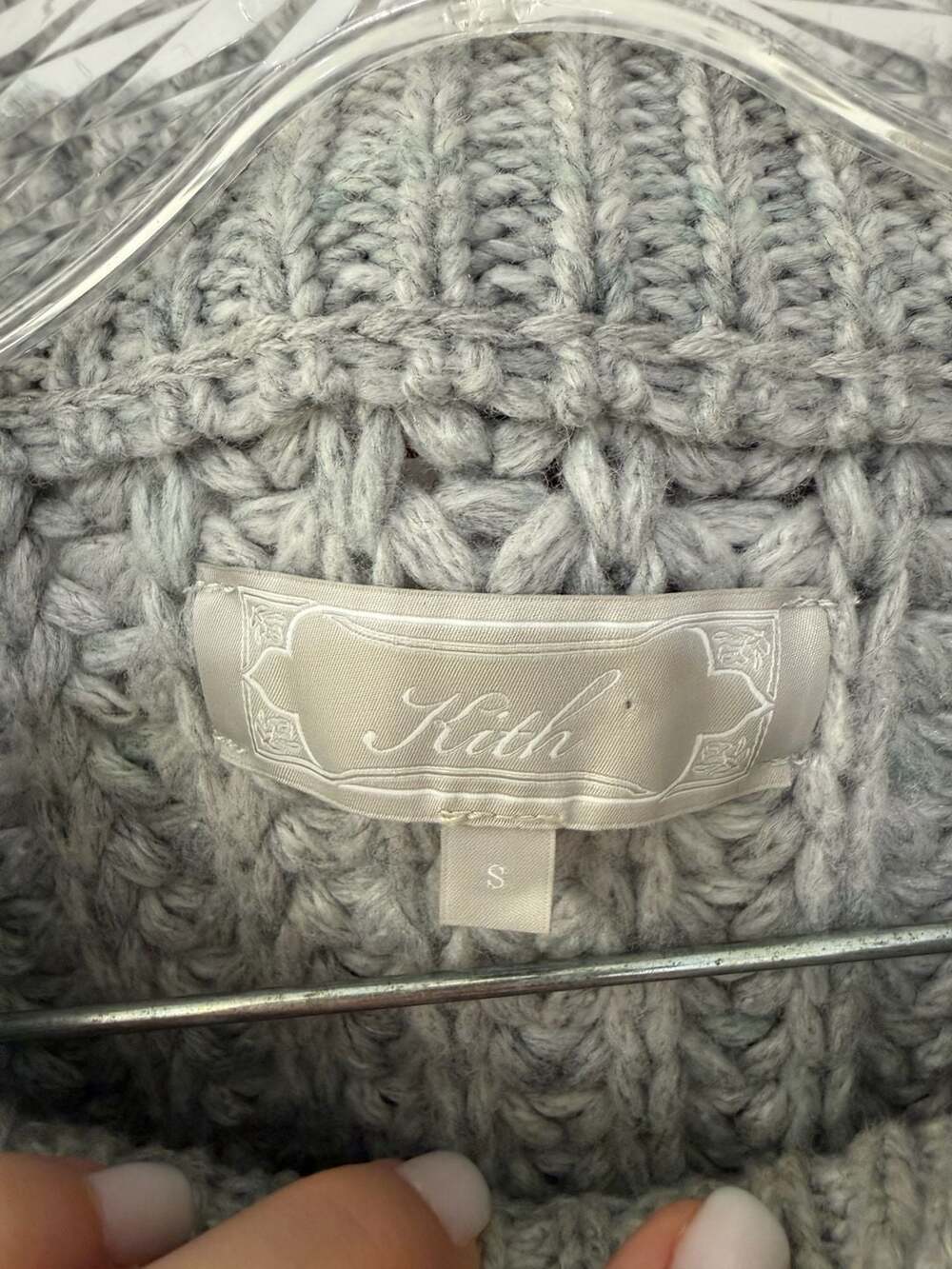 Kith Lyon Sweater Slight Chunky Knit Crewneck - Picture 3 of 13